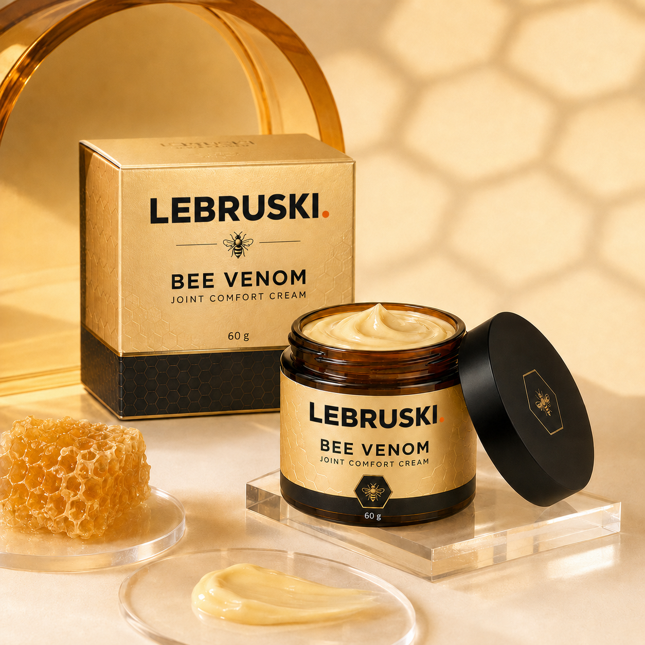 LEBRUSKI.™ BeeBetter Joint Cream