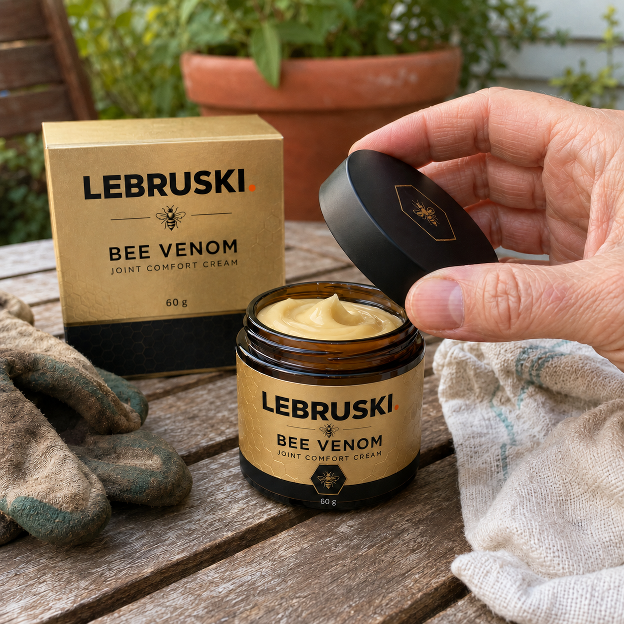 LEBRUSKI.™ BeeBetter Joint Cream