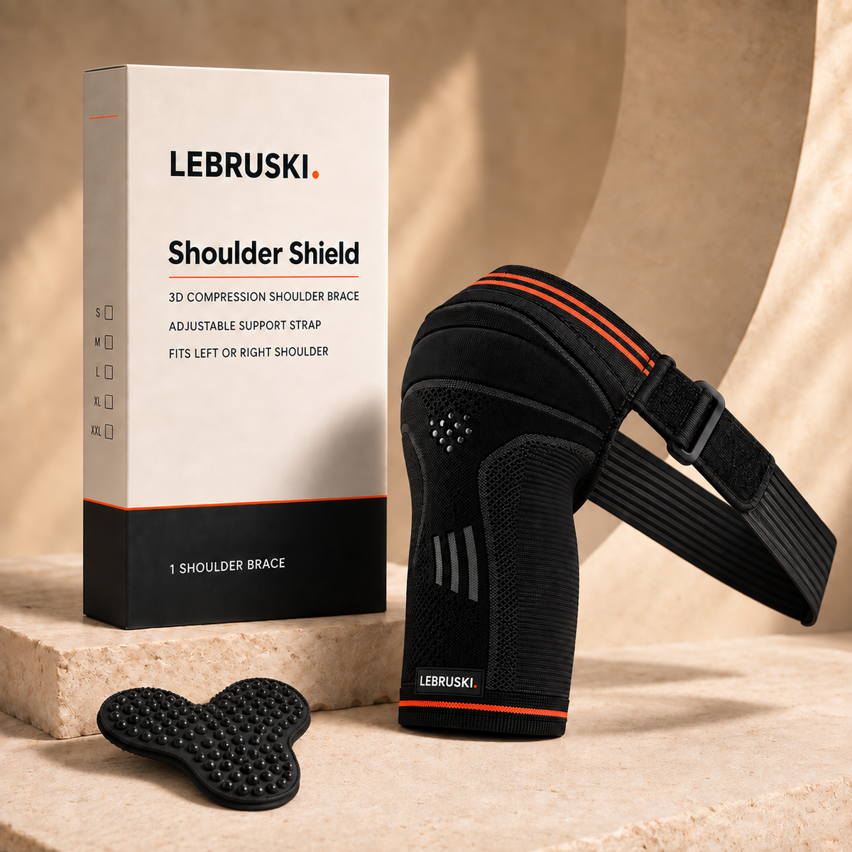 LEBRUSKI.™ ShoulderShield